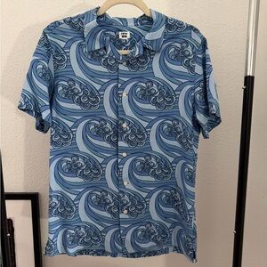 Uniqlo X Heather Brown Hawaiian shirt man